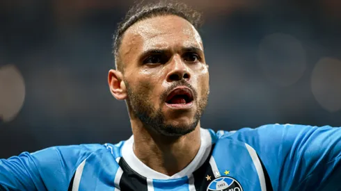 Braithwaite em campo pelo Grêmio. Foto: Maxi Franzoi/AGIF