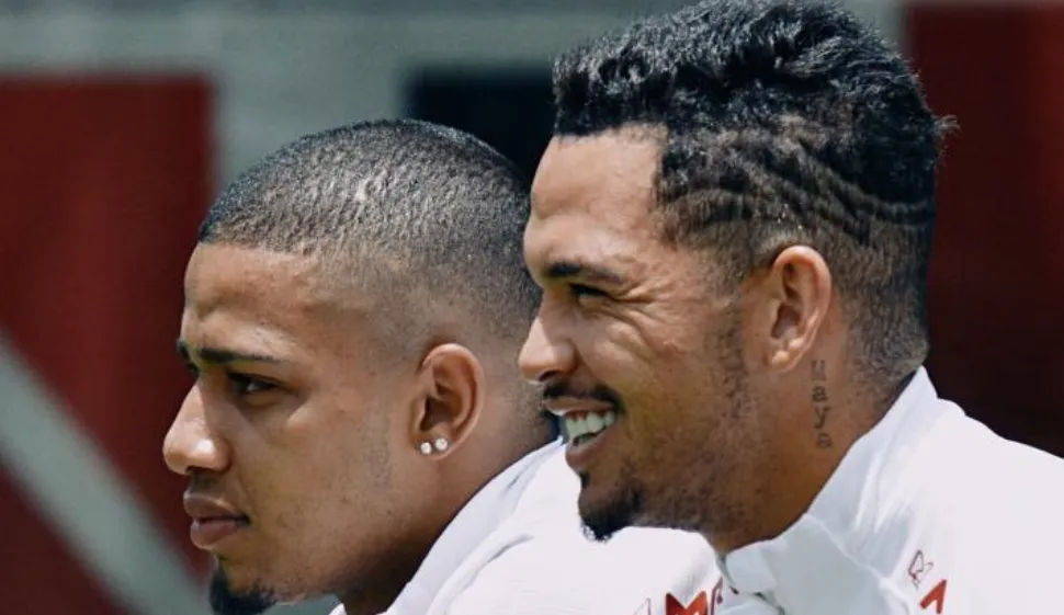 Brenner (à esquerda) é um alvo confirmado do Cruzeiro para reforçar o ataque – Foto: Divulgação/São Paulo