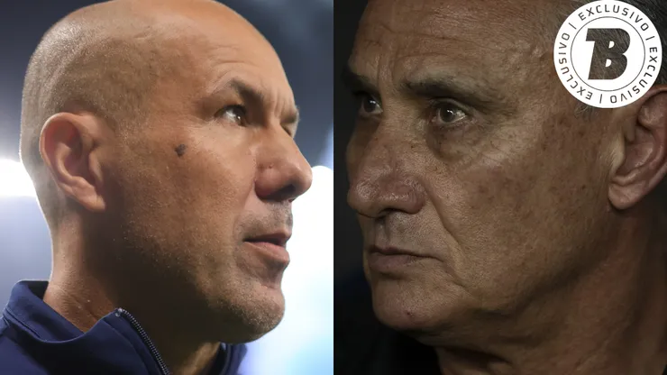 FotoxFoto: Tite (Jorge Rodrigues/AGIF); Jardim (Gilson Lobo/AGIF)