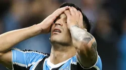 Franco Cristaldo, meia-atacante do Grêmio em partida pelo campeonato brasileiro (Foto: Pedro H. Tesch/Getty Images)