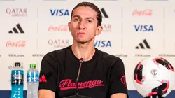 Filipe Luis em coletiva de pré-jogo da grande final do Intercontinetal