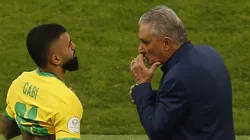 - Tite e Gabigol não se bicam Foto: Wagner Meier/Getty Images