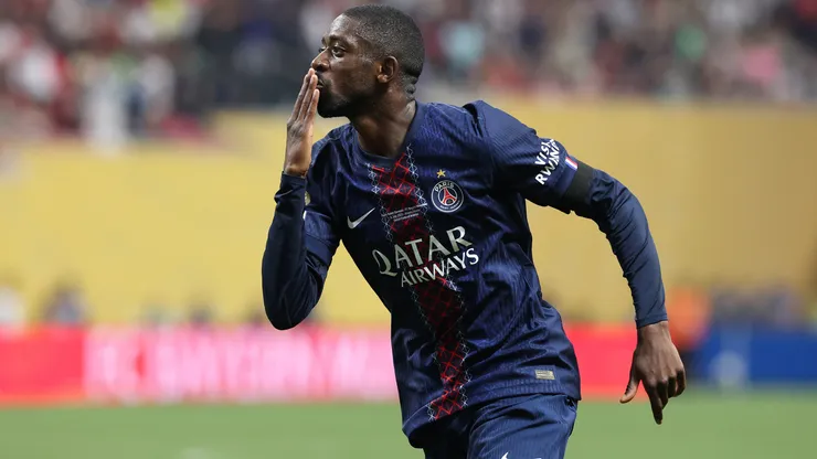 Dembélé é uma das armas do PSG para enfrentar o Flamengo - Foto: Kevin C. Cox/Getty Images