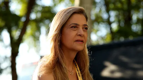 Leila durante partida entre Inter Miami x Palmeiras