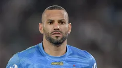 RJ - RIO DE JANEIRO - 23/07/2025 - BRASILEIRO A 2025, FLUMINENSE X PALMEIRAS - Weverton goleiro do Palmeiras durante partida contra o Fluminense no estadio Maracana pelo campeonato Brasileiro A 2025.