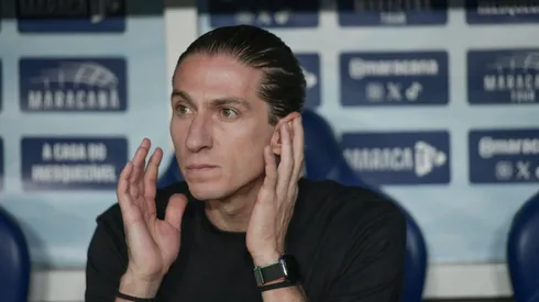 RJ - RIO DE JANEIRO - 21/09/2025 - BRASILEIRO A 2025, FLAMENGO X VASCO - Filipe Luis tecnico do Flamengo durante partida contra o Vasco no estadio Maracana pelo campeonato Brasileiro A 2025. Foto: Thiago Ribeiro/AGIF