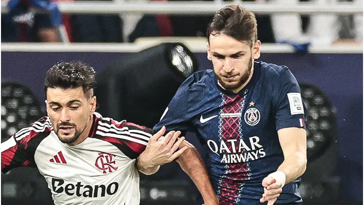 Kvaratskhelia marcou para o PSG - Foto: Gilvan de Souza/Flamengo.