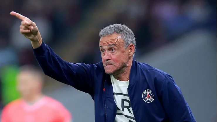 Luis Enrique, técnico do PSG - Foto: Getty Images/Getty Images