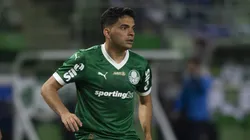 Bruno Rodrigues jogador do Palmeiras durante partida contra o Internacional. Foto: Anderson Romao/AGIF