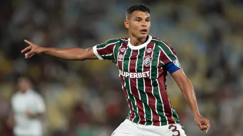Thiago Silva encerrou segunda passagem pelo Fluminense. Foto: Jorge Rodrigues/AGIF