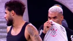 Yuri Alberto e Matheuzinho discutem em Corinthians x Vasco - Foto: Reprodução/GETV