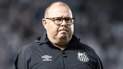 Marcelo Fernandes durante a sua passagem no Santos em partida válida pela Vila Belmiro