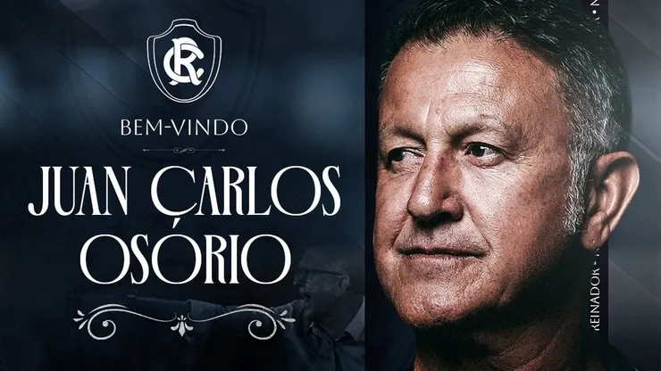 Ex-SPFC, Juan Carlos Osório foi oficializado pelo Remo