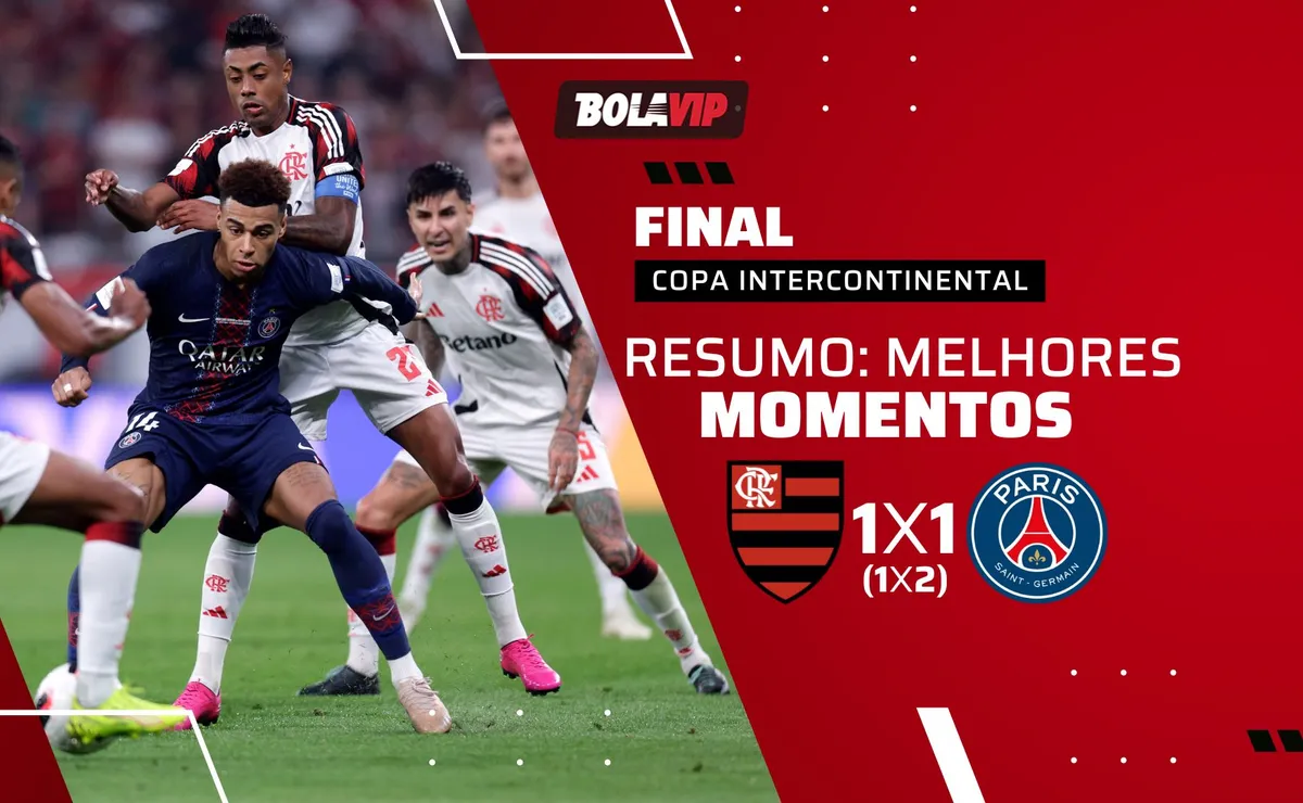 PSG vence Flamengo nos pênaltis e se sagra campeão da Copa Intercontinental 2025