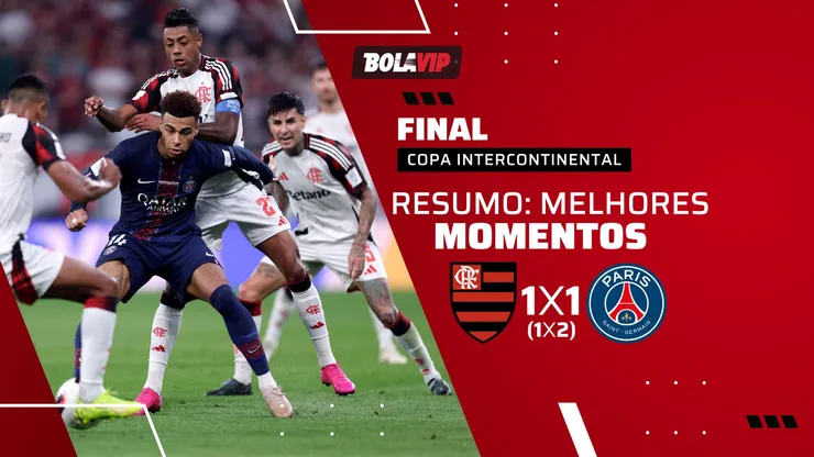 Flamengo x PSG. (Photo by Getty Images/Getty Images)