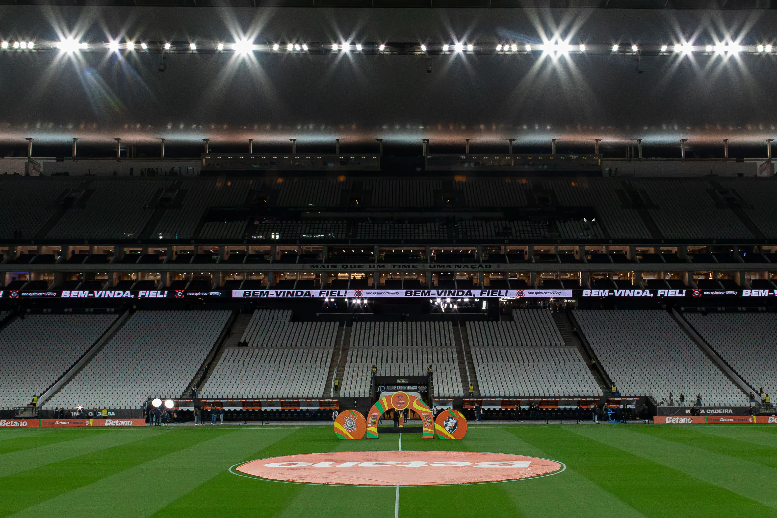 SP – SAO PAULO – 17/12/2025 – COPA DO BRASIL 2025, CORINTHIANS X VASCO – Vista geral do estadio Arena Corinthians para partida entre Corinthians e Vasco pelo campeonato Copa Do Brasil 2025. Foto: Joisel Amaral/AGIF