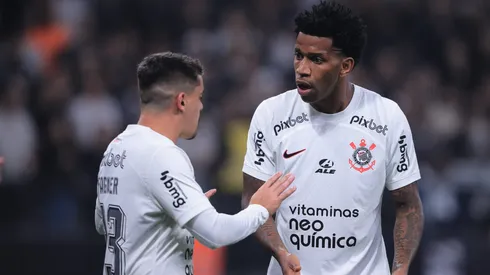 SP - SAO PAULO - 25/07/2023 - COPA DO BRASIL 2023, CORINTHIANS X SAO PAULO - Gil jogador do Corinthians durante partida contra o Sao Paulo no estadio Arena Corinthians pelo campeonato Copa do Brasil 2023. Foto: Ettore Chiereguini/AGIF