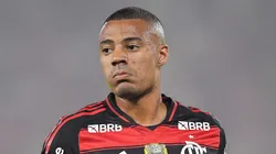- De La Cruz com a camisa do Flamengo