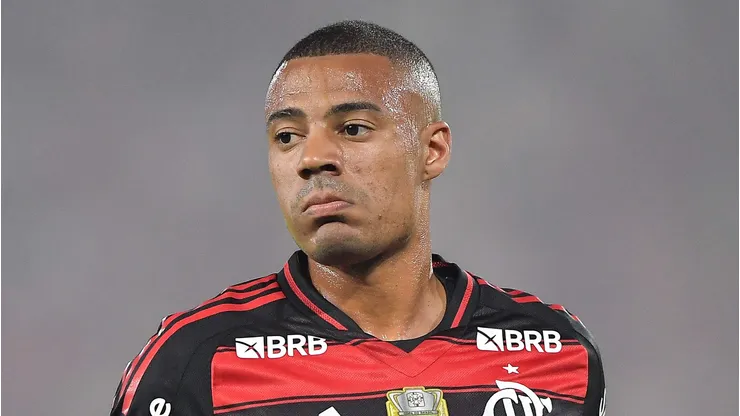 - De La Cruz com a camisa do Flamengo