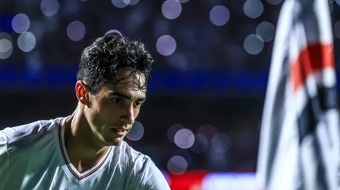 SP - SAO PAULO - 31/07/2025 - COPA DO BRASIL 2025, SAO PAULO X ATHLETICO-PR - Rodriguinho jogador do Sao Paulo durante partida contra o Athletico-PR no estadio Morumbi pelo campeonato Copa Do Brasil 2025. Foto: Marcello Zambrana/AGIF