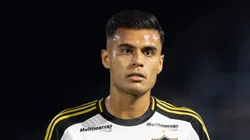 SP - BRAGANCA PAULISTA - 16/11/2025 - BRASILEIRO A 2025, BRAGANTINO X ATLETICO-MG - Fausto Vera jogador do Atletico-MG lamenta GOL PERDIDO durante partida contra o Bragantino no estadio Cicero De Souza Marques pelo campeonato Brasileiro A 2025. Foto: Joisel Amaral/AGIF