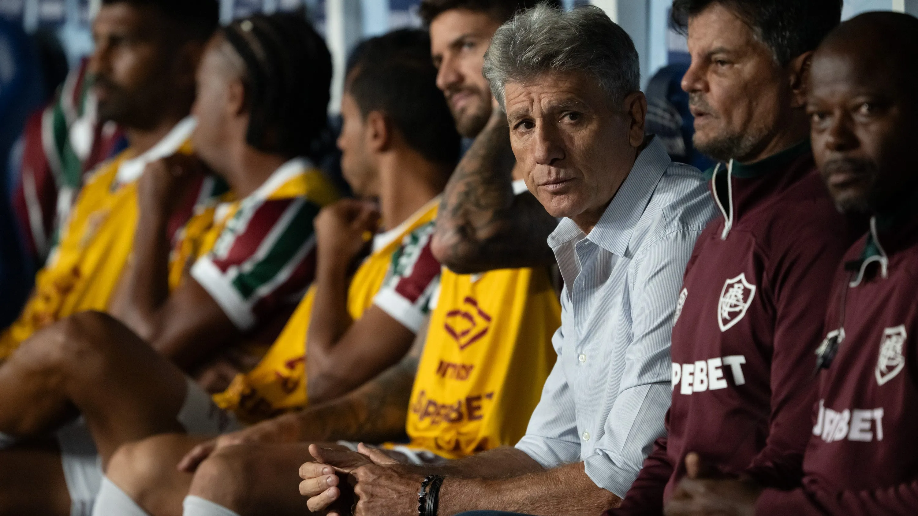 Renato Gaúcho pelo Fluminense em julho de 2025. Foto: Jorge Rodrigues/AGIF