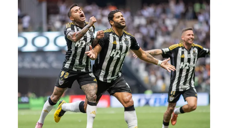 Apesar do baixo desempenho ofensivo, Galo terminou a temporada goleando o Vasco, por 5 a 0, pelo Brasileirão. Foto: Fernando Moreno/AGIF