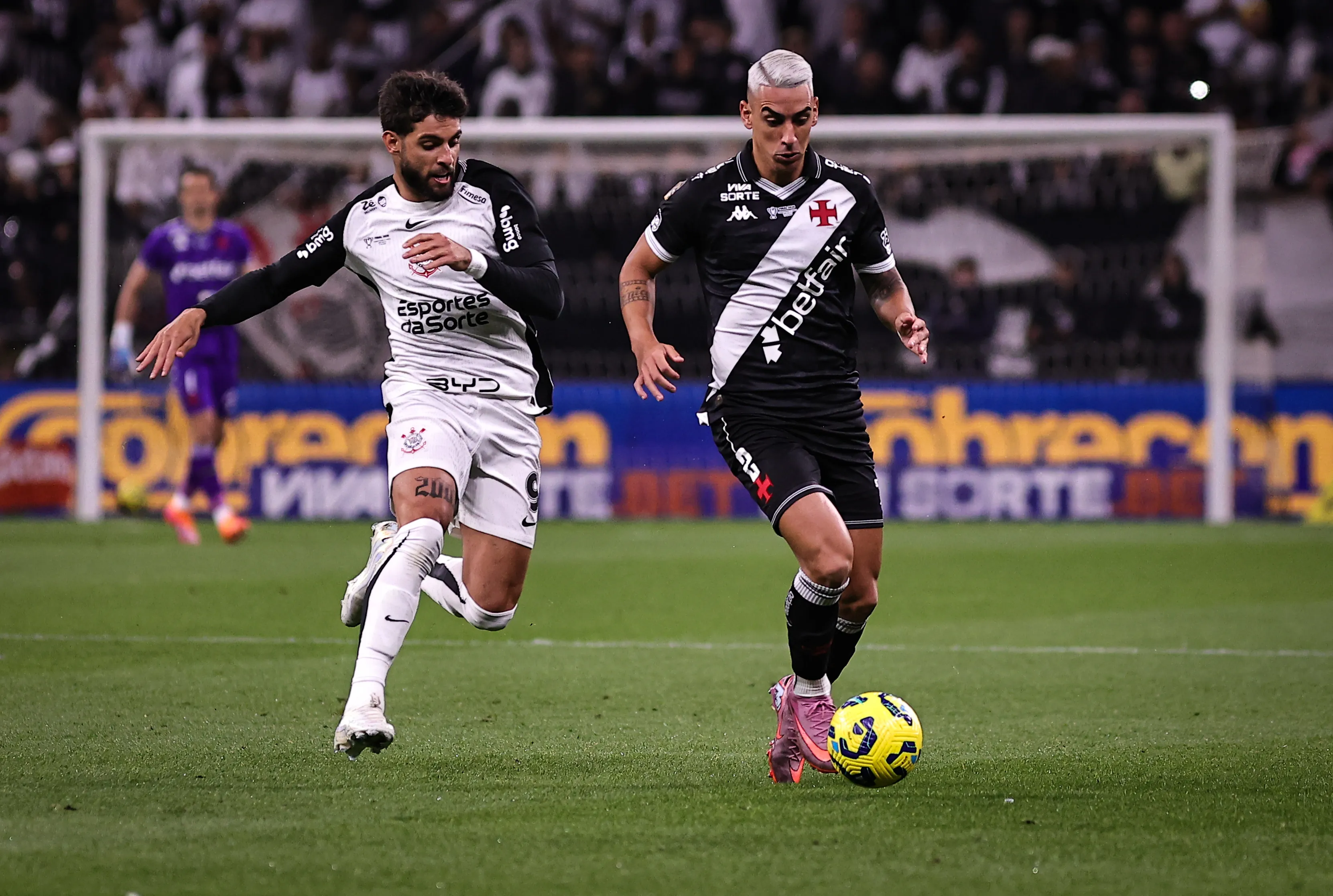 Corinthians e Vasco empataram sem gols pela ida da final da Copa do Brasil. Foto: Fabio Giannelli/AGIF