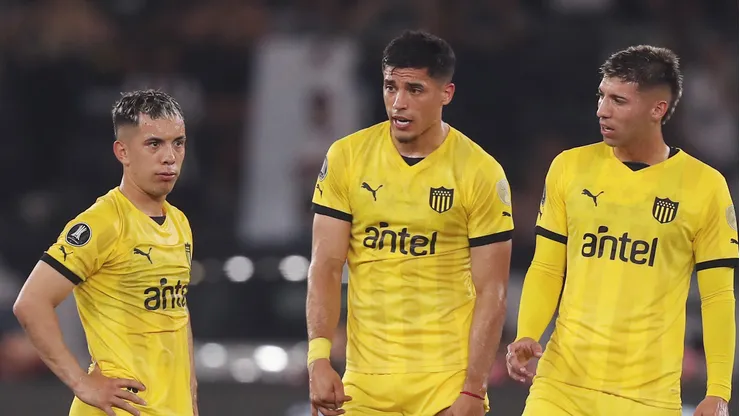 Léo Fernández, meia uruguaio do Peñarol - Foto: Wagner Meier/Getty Images
