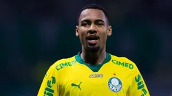 Allan jogador do Palmeiras durante partida contra o Fluminense no estadio Arena Allianz Parque pelo campeonato Brasileiro A 2025. Foto: Marcello Zambrana/AGIF