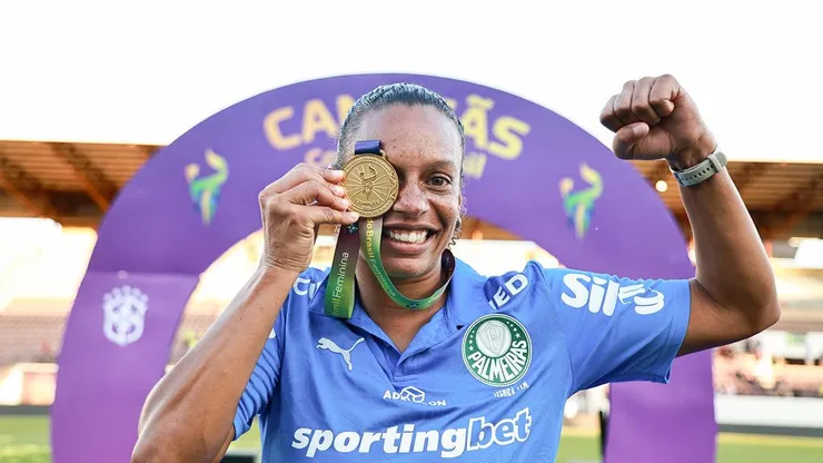 Rosana Augusto alcançou três títulos em 2025 - Créditos: Rebeca Reis/Staff Images Woman/CBF