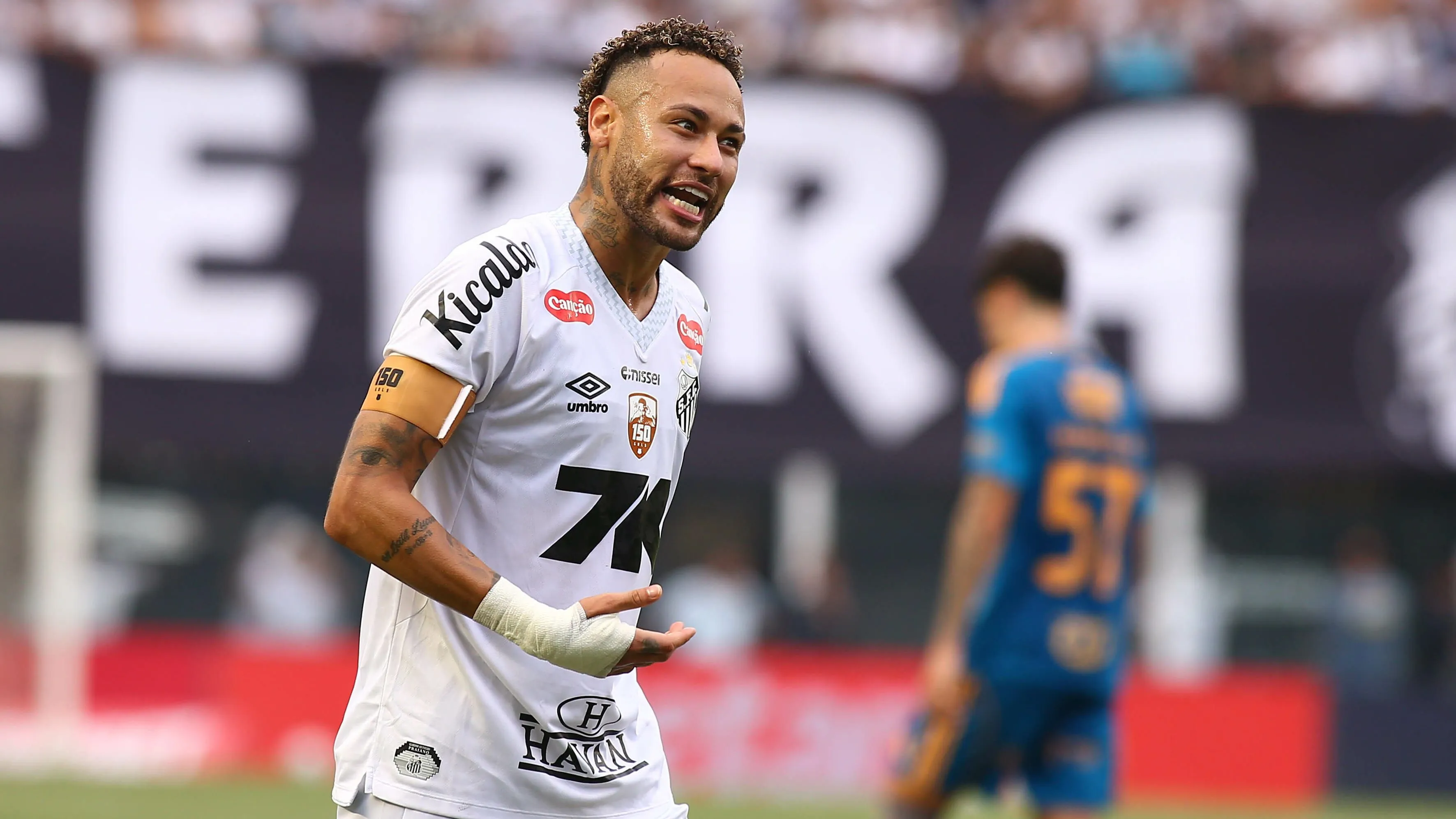 Neymar camisa 10 do Santos