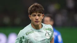 Giay durante aquecimento no Allianz Parque. Foto: Anderson Romão/AGIF