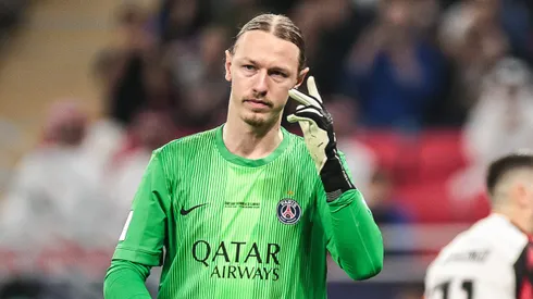 Safonov após o gol marcado por Jorginho. Foto: Gilvan de Souza/Flamengo