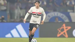 MG - BELO HORIZONTE - 30/08/2025 - BRASILEIRO A 2025, CRUZEIRO X SAO PAULO - Ferraresi jogador do Sao Paulo durante partida contra o Cruzeiro no estadio Mineirao pelo campeonato Brasileiro A 2025. Foto: Gilson Lobo/AGIF