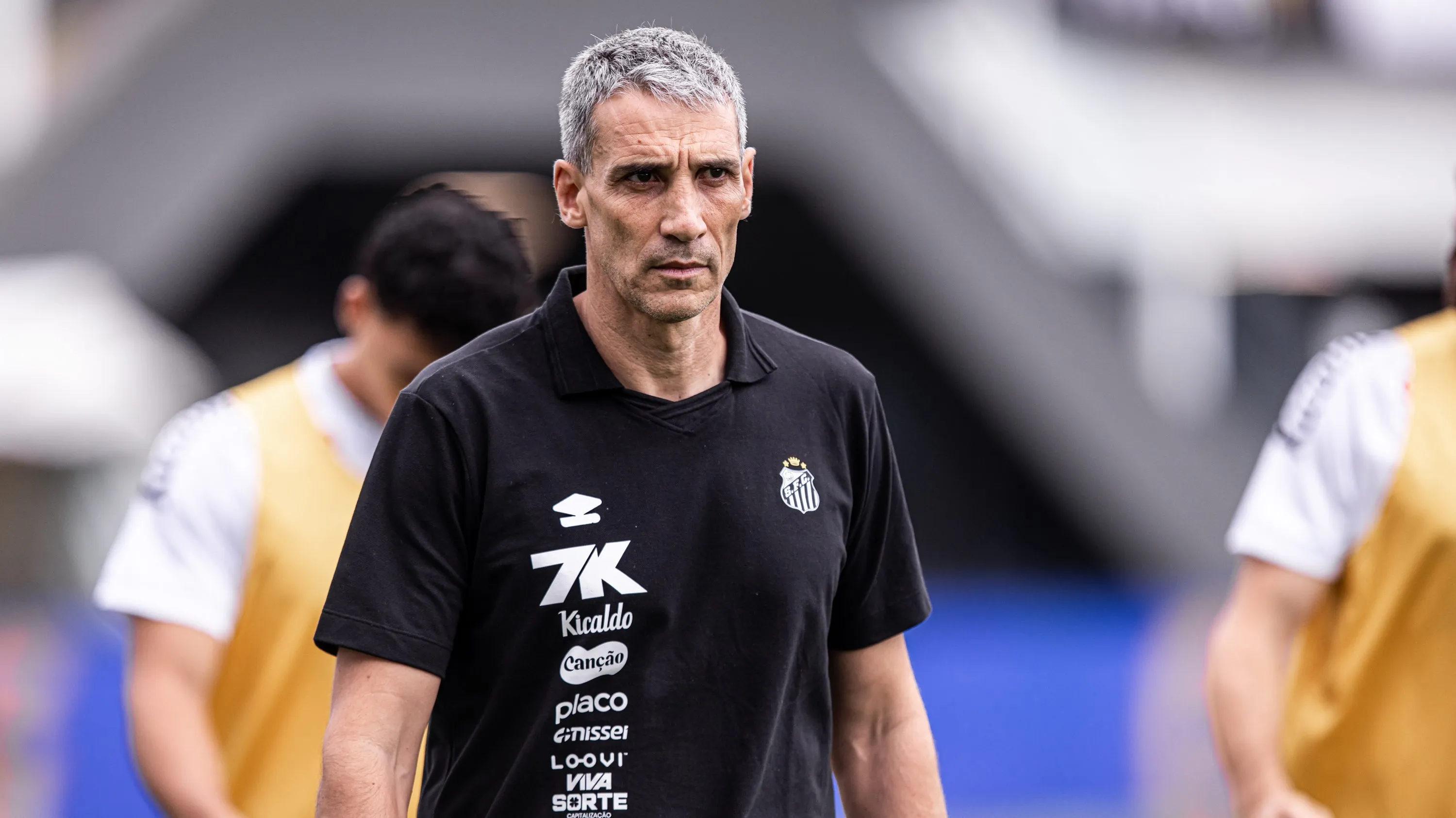 Vojvoda no Santos – Foto: Raul Baretta/ Santos FC.