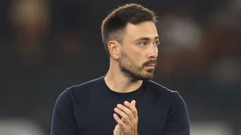 Davide Ancelotti durante uma partida do Botafogo válida pelo Brasileirão Betano