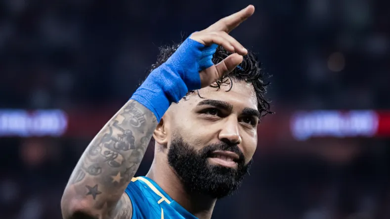 Gabigol em campo pela Raposa. Foto: Gustavo Aleixo/Cruzeiro