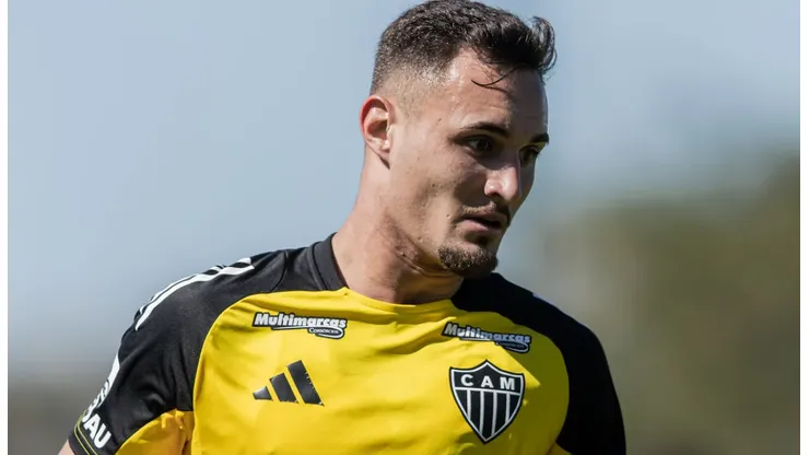 João Marcelo, do Atlético-MG, está no radar do Santos para 2026 - Foto: Pedro Souza/CAM