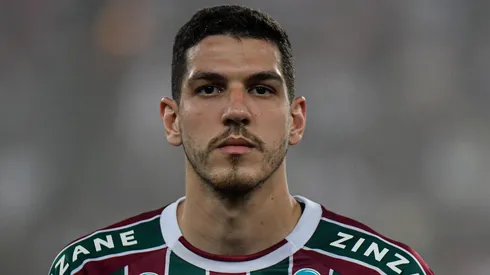 RJ - RIO DE JANEIRO - 19/08/2023 - BRASILEIRO A 2023, FLUMINENSE X AMERICA-MG - Nino jogador do Fluminense durante partida contra o America-MG no estadio Maracana pelo campeonato Brasileiro A 2023. Foto: Thiago Ribeiro/AGIF
