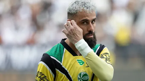 SP - SAO PAULO - 07/12/2025 - BRASILEIRO A 2025, CORINTHIANS X JUVENTUDE - Jandrei goleiro do Juventude durante partida contra o Corinthians no estadio Arena Corinthians pelo campeonato Brasileiro A 2025. Foto: Joisel Amaral/AGIF
