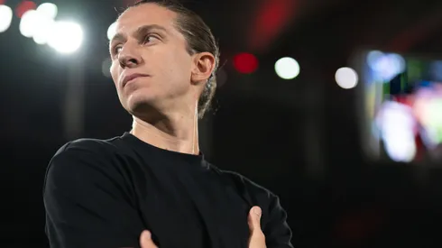 Negociação entre Flamengo e Filipe Luís se arrasta e salários são principal ponto de atenção — Foto Jorge RodriguesAGIF