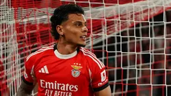 Richard Ríos em campo pelo Venfica. (Photo by Gualter Fatia/Getty Images)