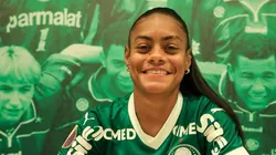 Taina Maranhão segue no Palmeiras até 2026 - Foto: Fabio Menotti/Palmeiras