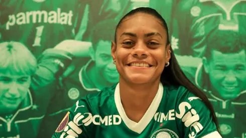 Taina Maranhão segue no Palmeiras até 2026 - Foto: Fabio Menotti/Palmeiras