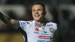 Rodrigo Rodrigues jogador do Operario comemora seu gol durante partida contra o Novorizontino no estadio Germano Kruger pelo campeonato Brasileiro B 2025. Foto: Joao Vitor Rezende Borba/AGIF