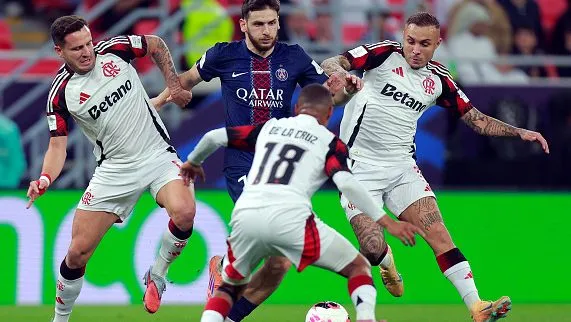 PSG X Flamengo. Foto: Getty Images