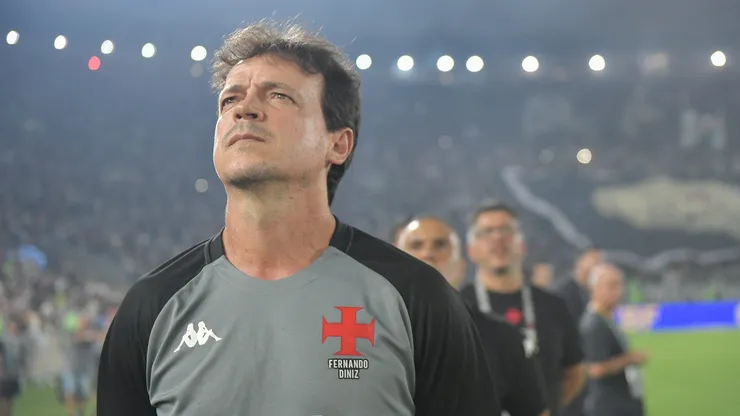 Fernando Diniz técnico do Vasco. Foto: Thiago Ribeiro/AGIF