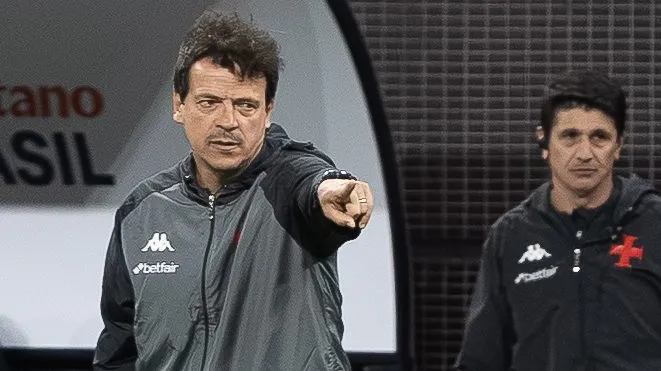 Fernando Diniz em partida na Neo Quimica Arena. Foto: Joisel Amaral/AGIF