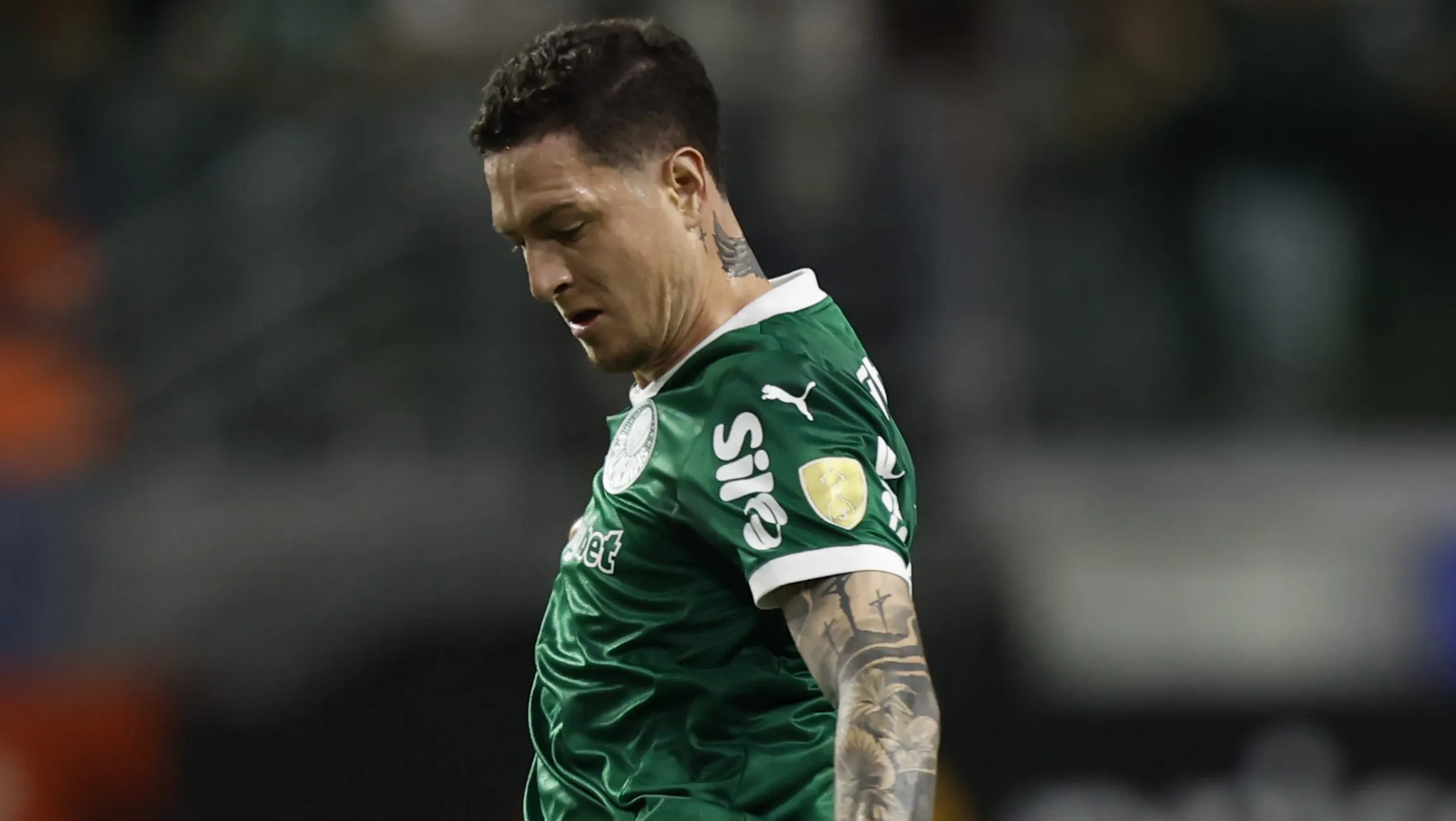 Anibal Moreno em partida pelo Palmeiras – (Photo by Miguel Schincariol/Getty Images)